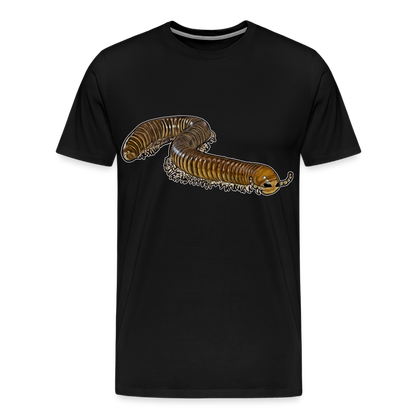 Männer Basic T-Shirt Telodeinopus aoutii - Schwarz