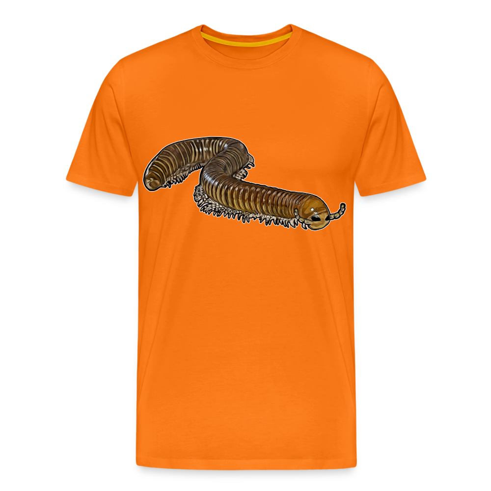 Männer Basic T-Shirt Telodeinopus aoutii - Orange