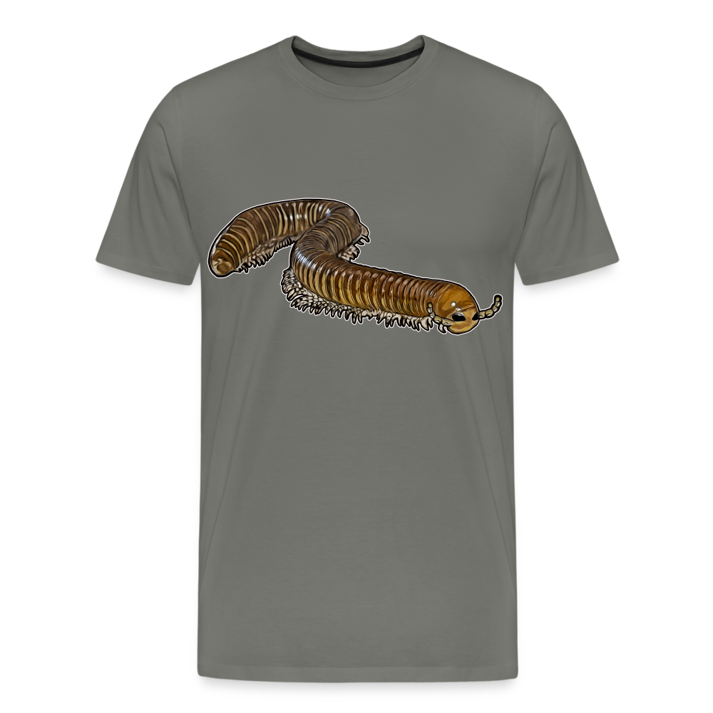 Männer Basic T-Shirt Telodeinopus aoutii - Asphalt