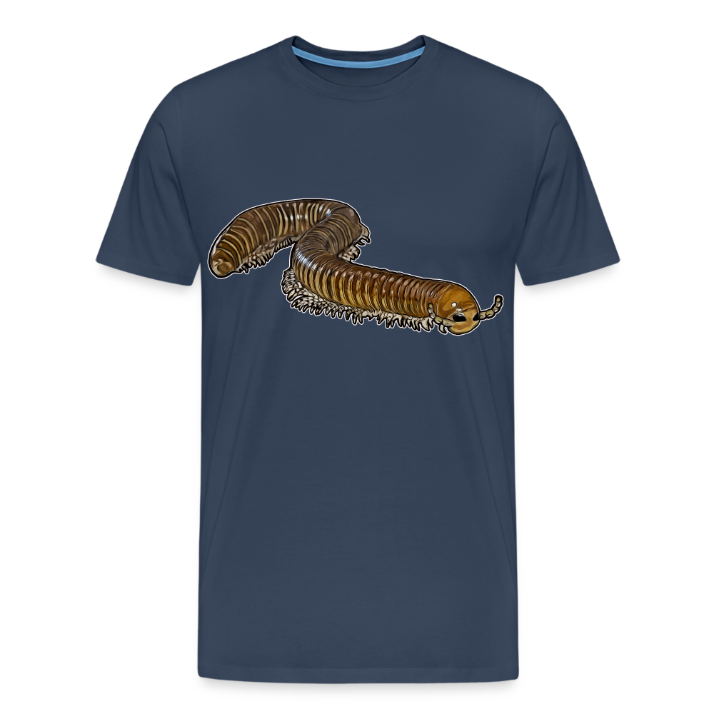 Männer Basic T-Shirt Telodeinopus aoutii - Navy
