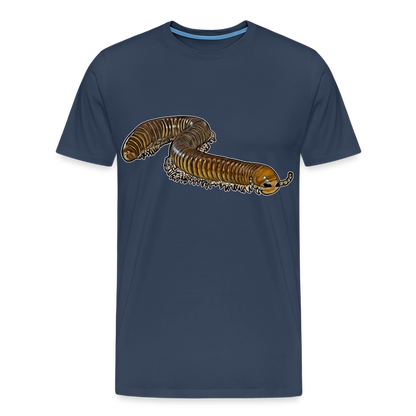 Männer Basic T-Shirt Telodeinopus aoutii - Navy