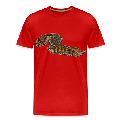 Männer Basic T-Shirt Telodeinopus aoutii - Rot
