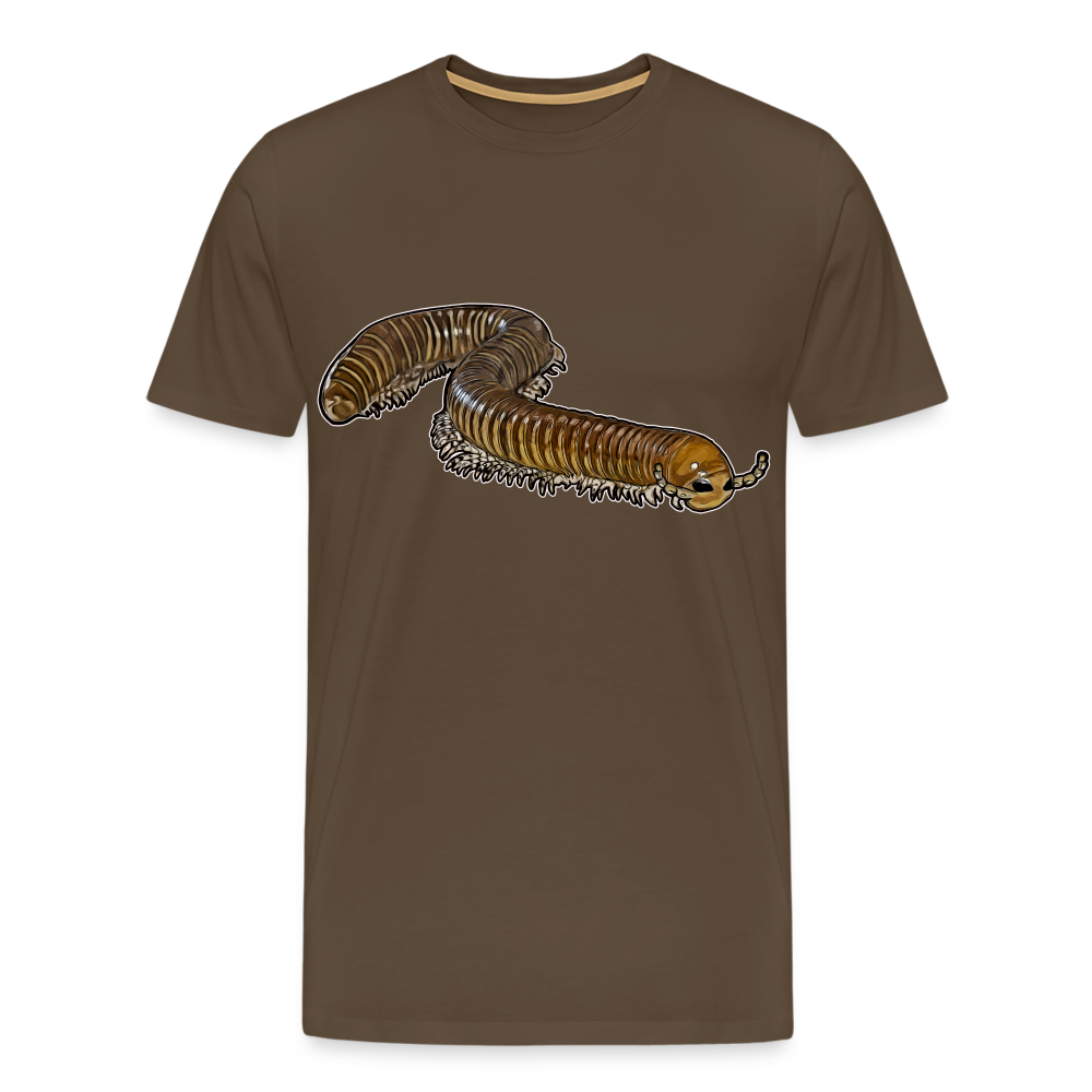 Männer Basic T-Shirt Telodeinopus aoutii - Edelbraun