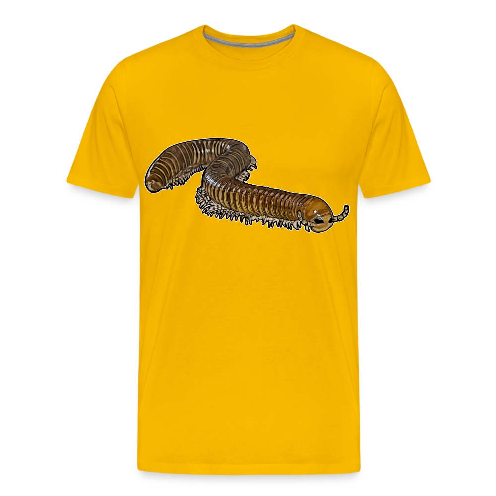 Männer Basic T-Shirt Telodeinopus aoutii - Sonnengelb