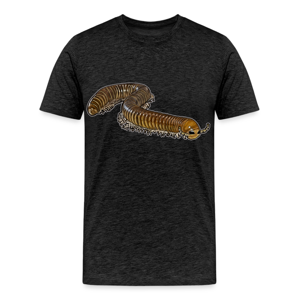 Männer Basic T-Shirt Telodeinopus aoutii - Anthrazit