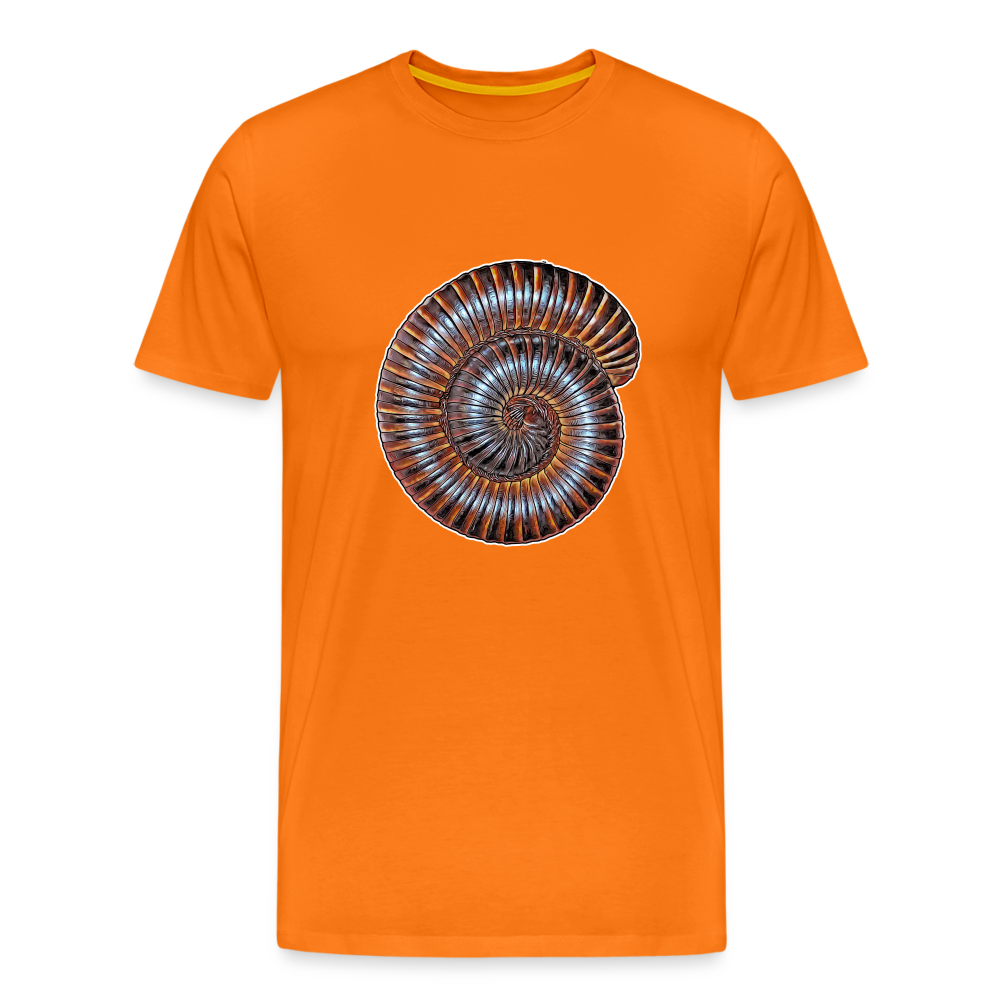 Männer Basic T-Shirt Archispirostreptus gigas - Orange