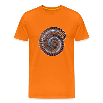 Männer Basic T-Shirt Archispirostreptus gigas - Orange