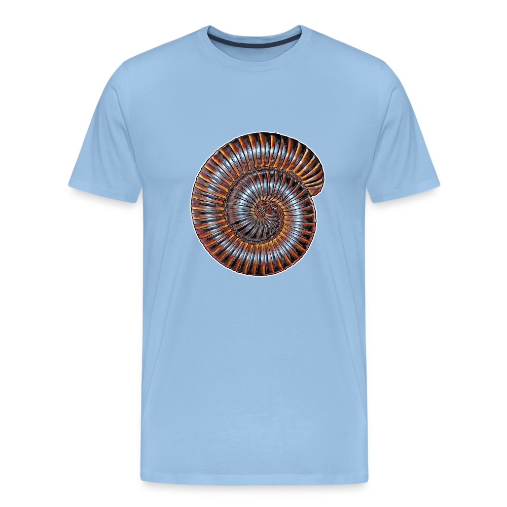 Männer Basic T-Shirt Archispirostreptus gigas - Sky