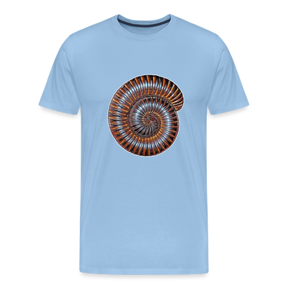 Männer Basic T-Shirt Archispirostreptus gigas - Sky