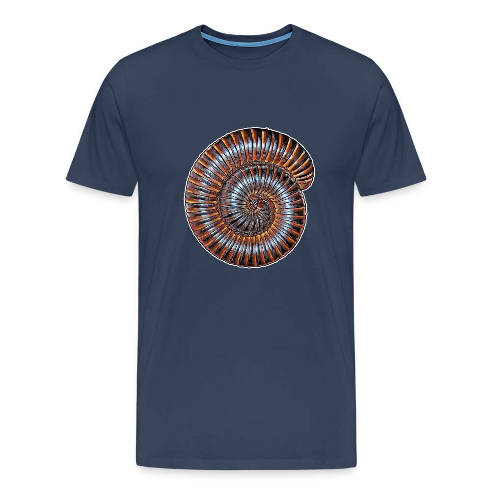 Männer Basic T-Shirt Archispirostreptus gigas - Navy