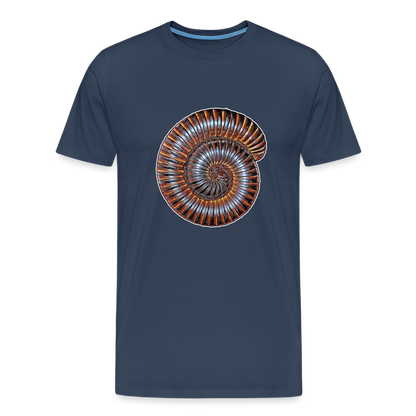 Männer Basic T-Shirt Archispirostreptus gigas - Navy