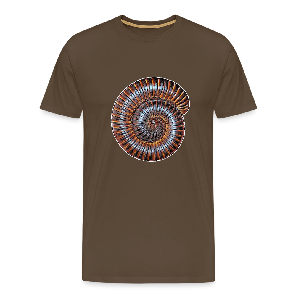 Männer Basic T-Shirt Archispirostreptus gigas - Edelbraun