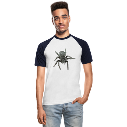 Männer Baseball T-Shirt Eresus walckenaeri - Weiß/Navy