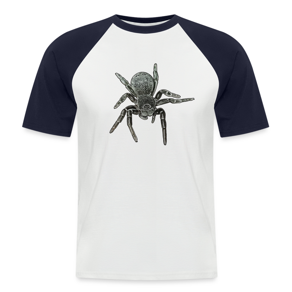 Männer Baseball T-Shirt Eresus walckenaeri - Weiß/Navy