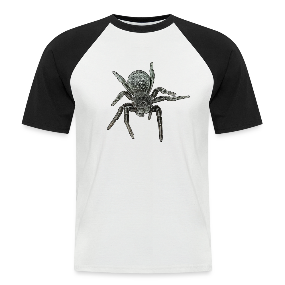 Männer Baseball T-Shirt Eresus walckenaeri - Weiß/Schwarz