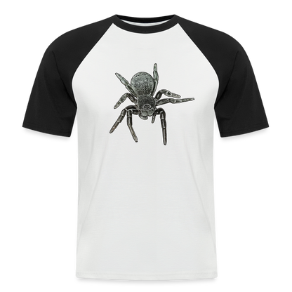Männer Baseball T-Shirt Eresus walckenaeri - Weiß/Schwarz