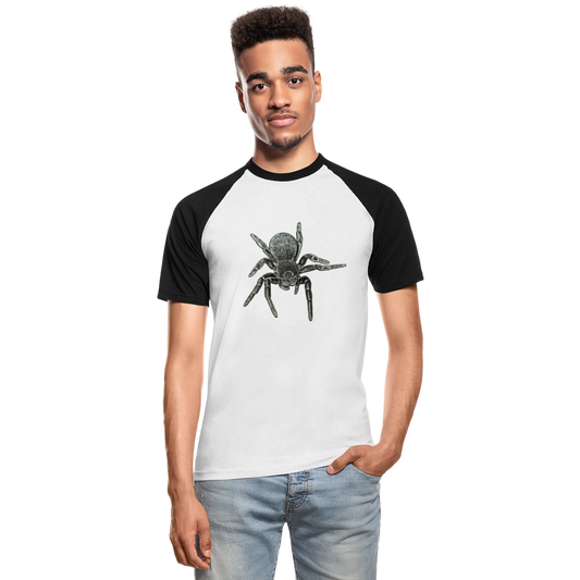Männer Baseball T-Shirt Eresus walckenaeri - Weiß/Schwarz