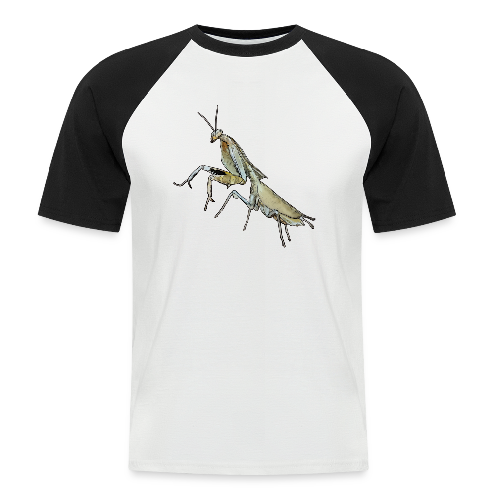 Männer Baseball T-Shirt Deroplatys truncata female - Weiß/Schwarz