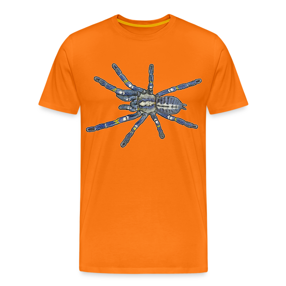 Männer Basic T-Shirt Poecilotheria metallica - Orange