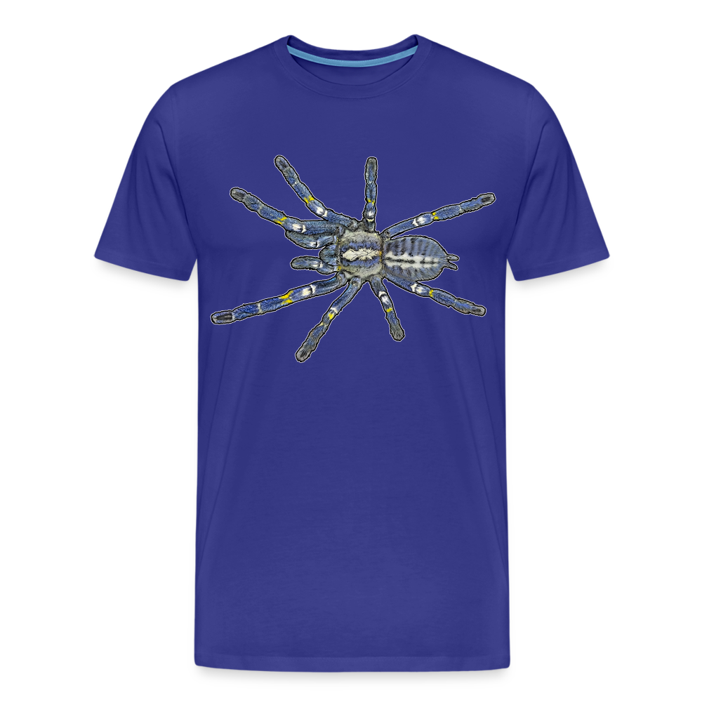 Männer Basic T-Shirt Poecilotheria metallica - Königsblau