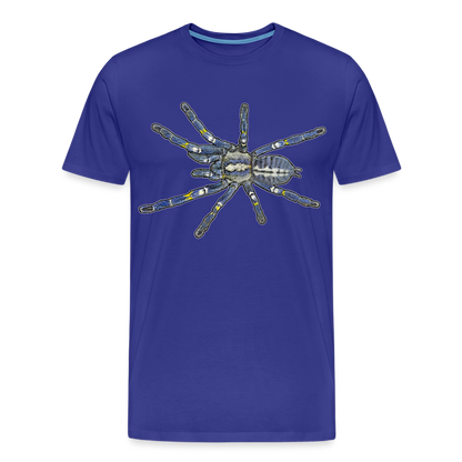 Männer Basic T-Shirt Poecilotheria metallica - Königsblau