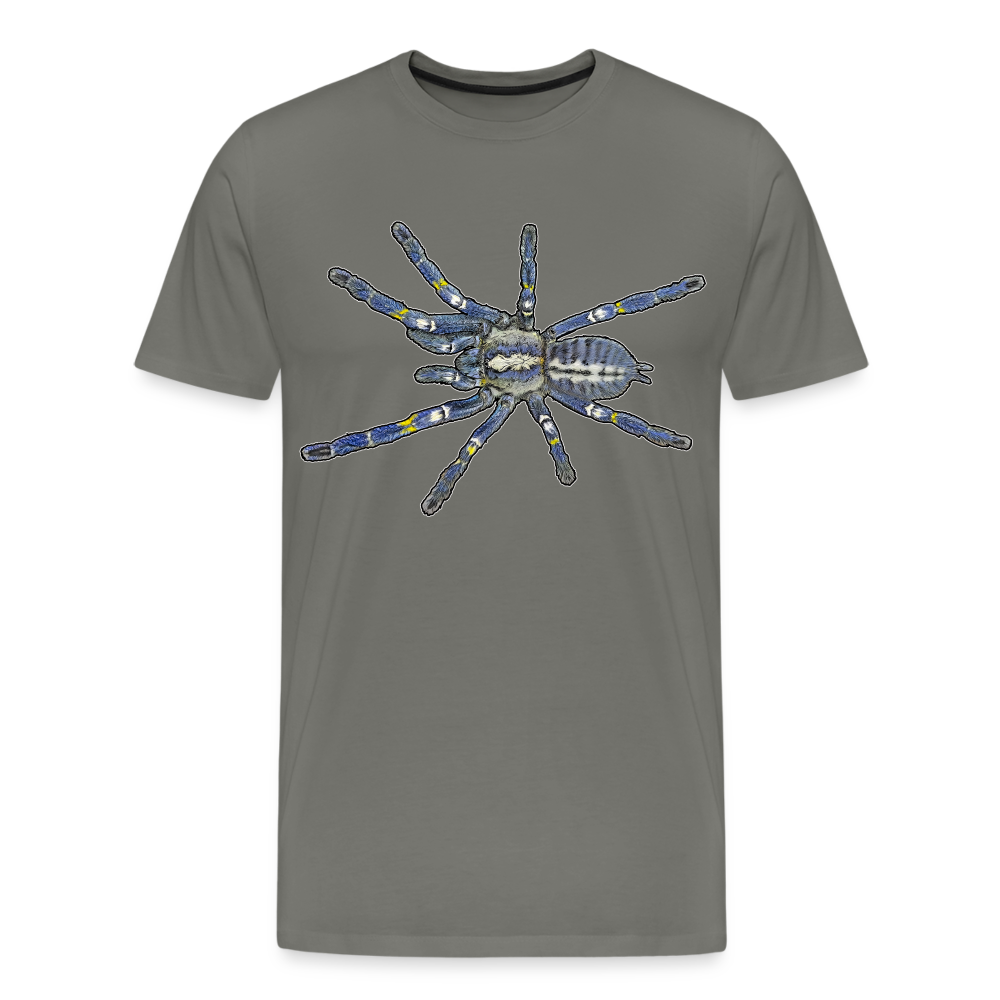 Männer Basic T-Shirt Poecilotheria metallica - Asphalt