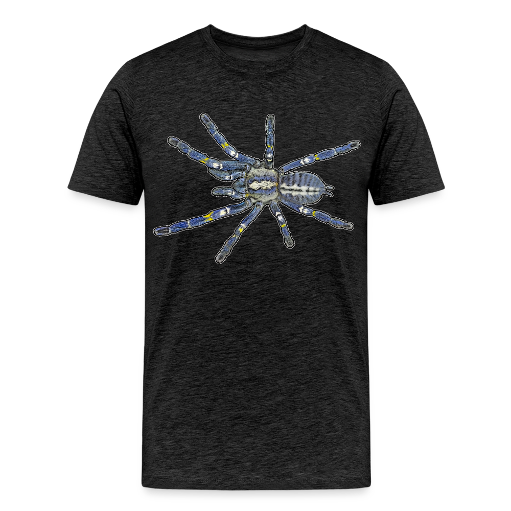 Männer Basic T-Shirt Poecilotheria metallica - Anthrazit