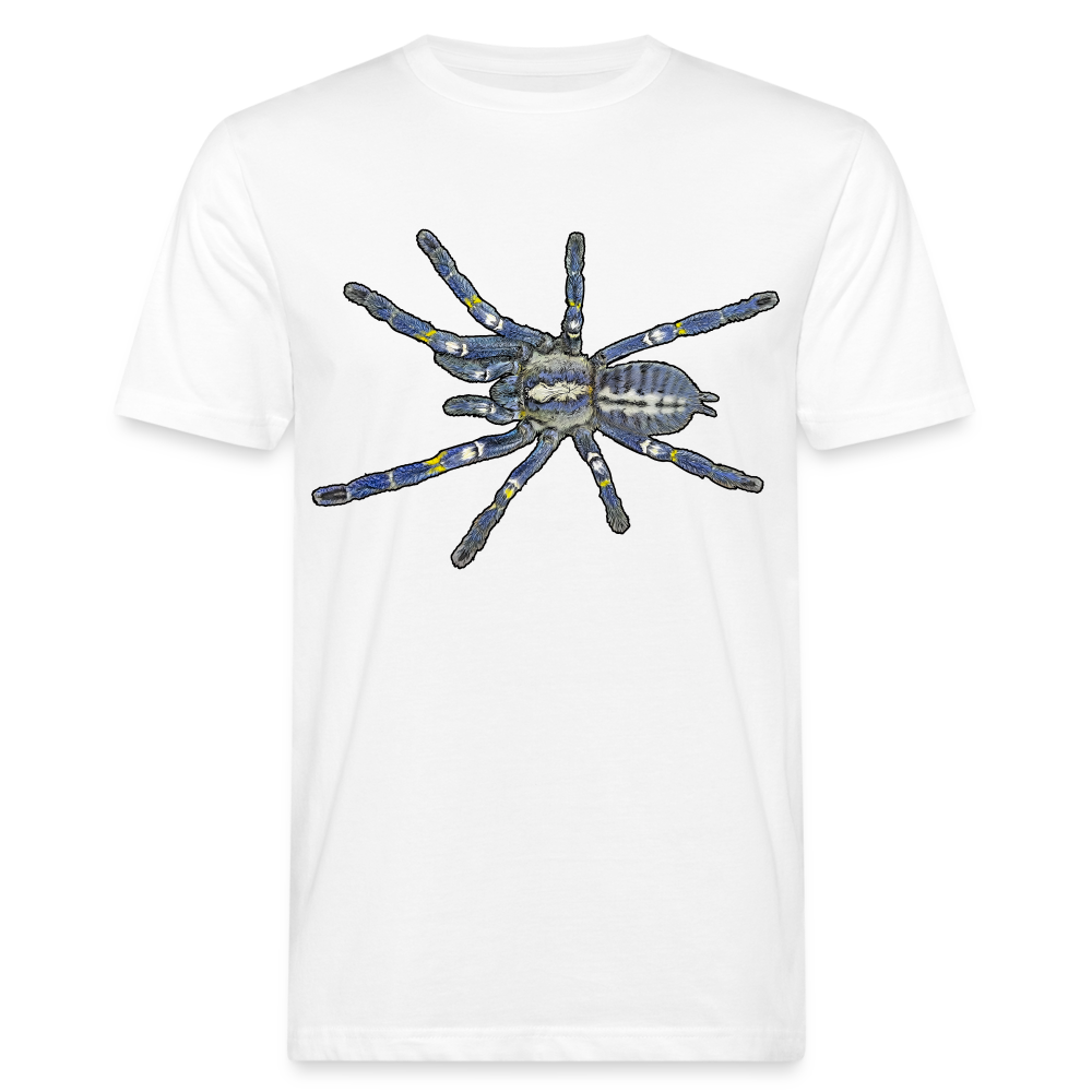 Männer Bio-T-Shirt Poecilotheria metallica - weiß