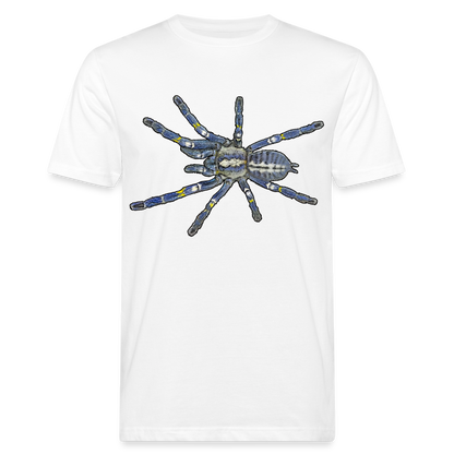 Männer Bio-T-Shirt Poecilotheria metallica - weiß