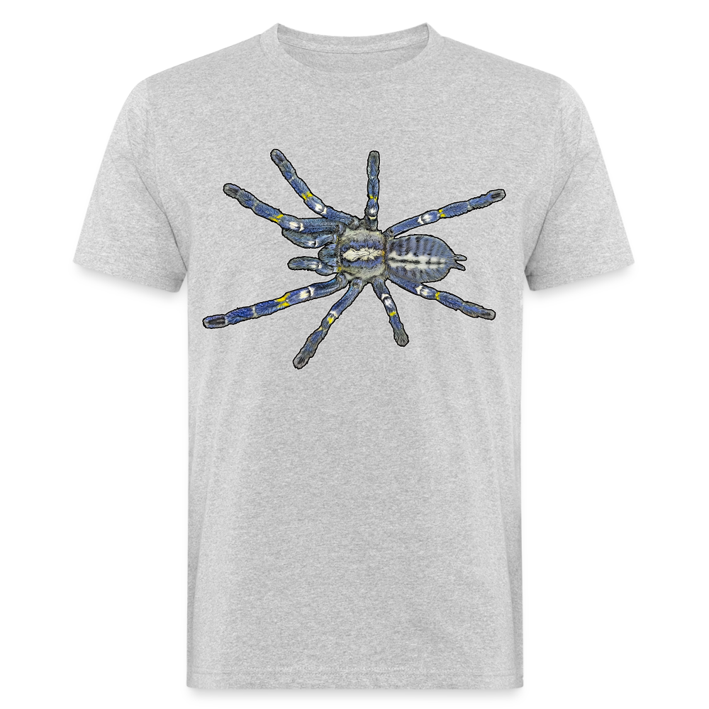 Männer Bio-T-Shirt Poecilotheria metallica - Grau meliert