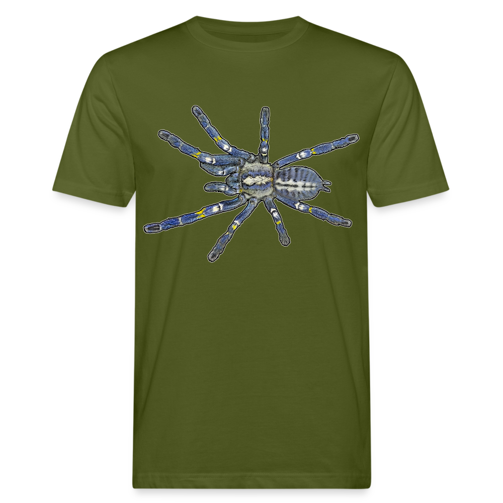 Männer Bio-T-Shirt Poecilotheria metallica - Moosgrün