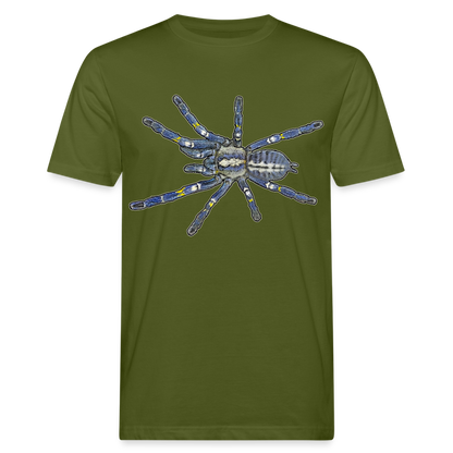 Männer Bio-T-Shirt Poecilotheria metallica - Moosgrün