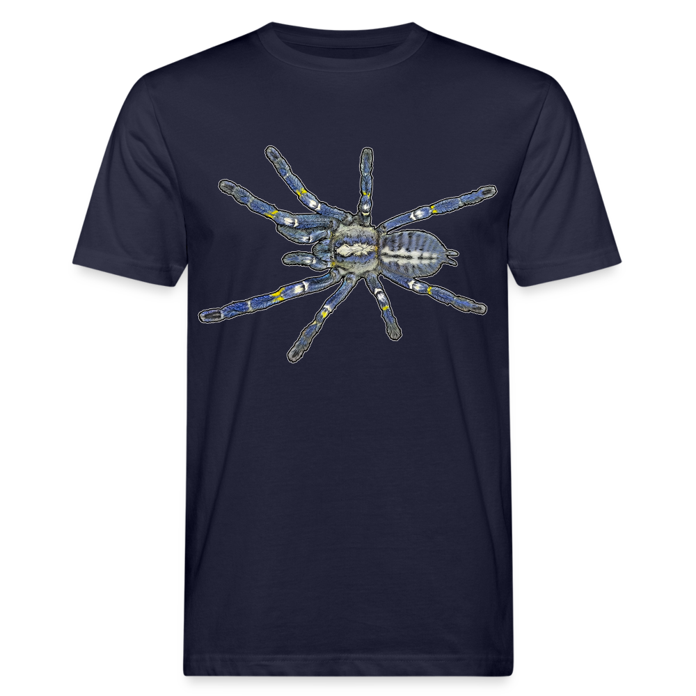 Männer Bio-T-Shirt Poecilotheria metallica - Navy