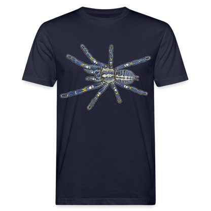 Männer Bio-T-Shirt Poecilotheria metallica - Navy