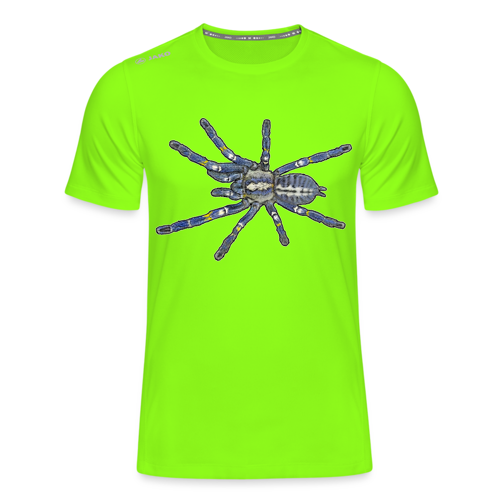 Männer JAKO Sportswear T-Shirt Poecilotheria metallica - Neongrün