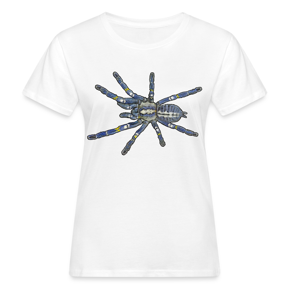 Frauen Bio-T-Shirt Poecilotheria metallica - weiß