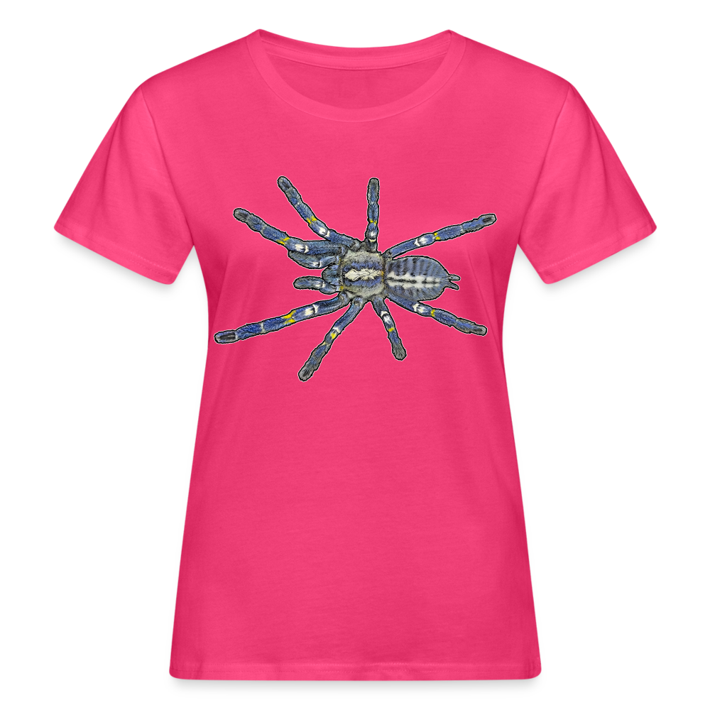 Frauen Bio-T-Shirt Poecilotheria metallica - Neon Pink