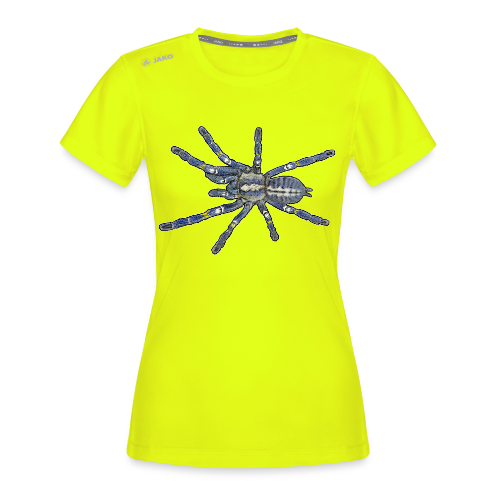 Frauen JAKO Sportswear T-Shirt Poecilotheria metallica - Neongelb
