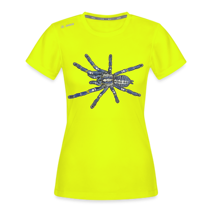 Frauen JAKO Sportswear T-Shirt Poecilotheria metallica - Neongelb