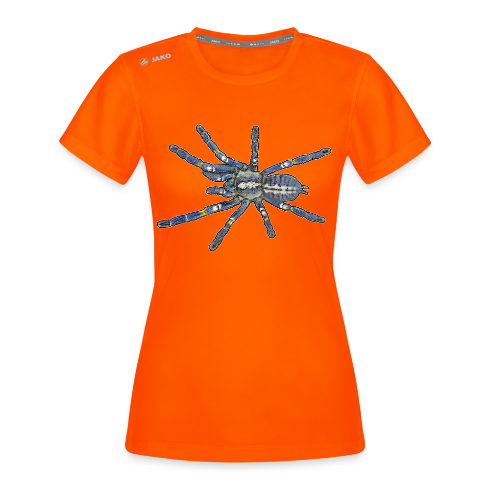 Frauen JAKO Sportswear T-Shirt Poecilotheria metallica - Neonorange