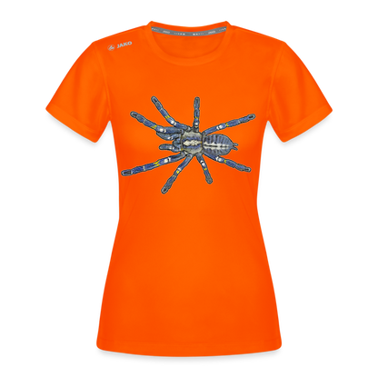 Frauen JAKO Sportswear T-Shirt Poecilotheria metallica - Neonorange