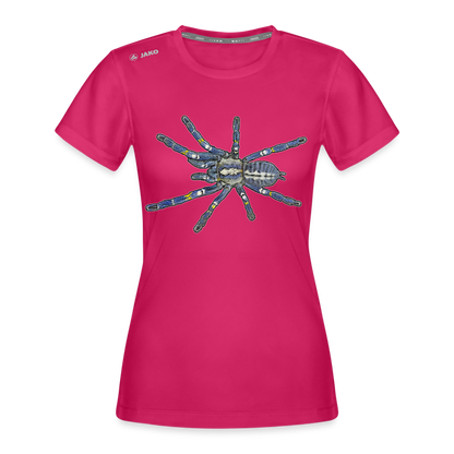 Frauen JAKO Sportswear T-Shirt Poecilotheria metallica - dunkles Pink