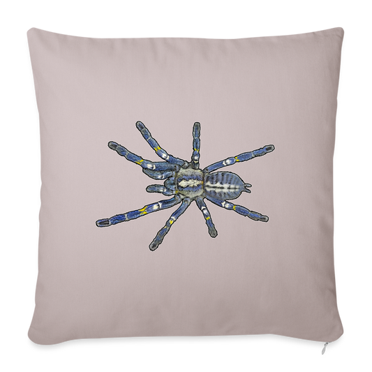 Sofakissen mit Füllung 44 x 44 cm Poecilotheria metallica - helles Taupe