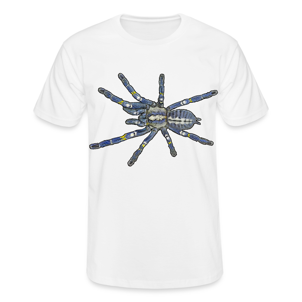 Männer Fruit of the Loom T-Shirt Poecilotheria metallica - weiß