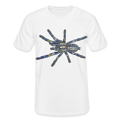 Männer Fruit of the Loom T-Shirt Poecilotheria metallica - weiß