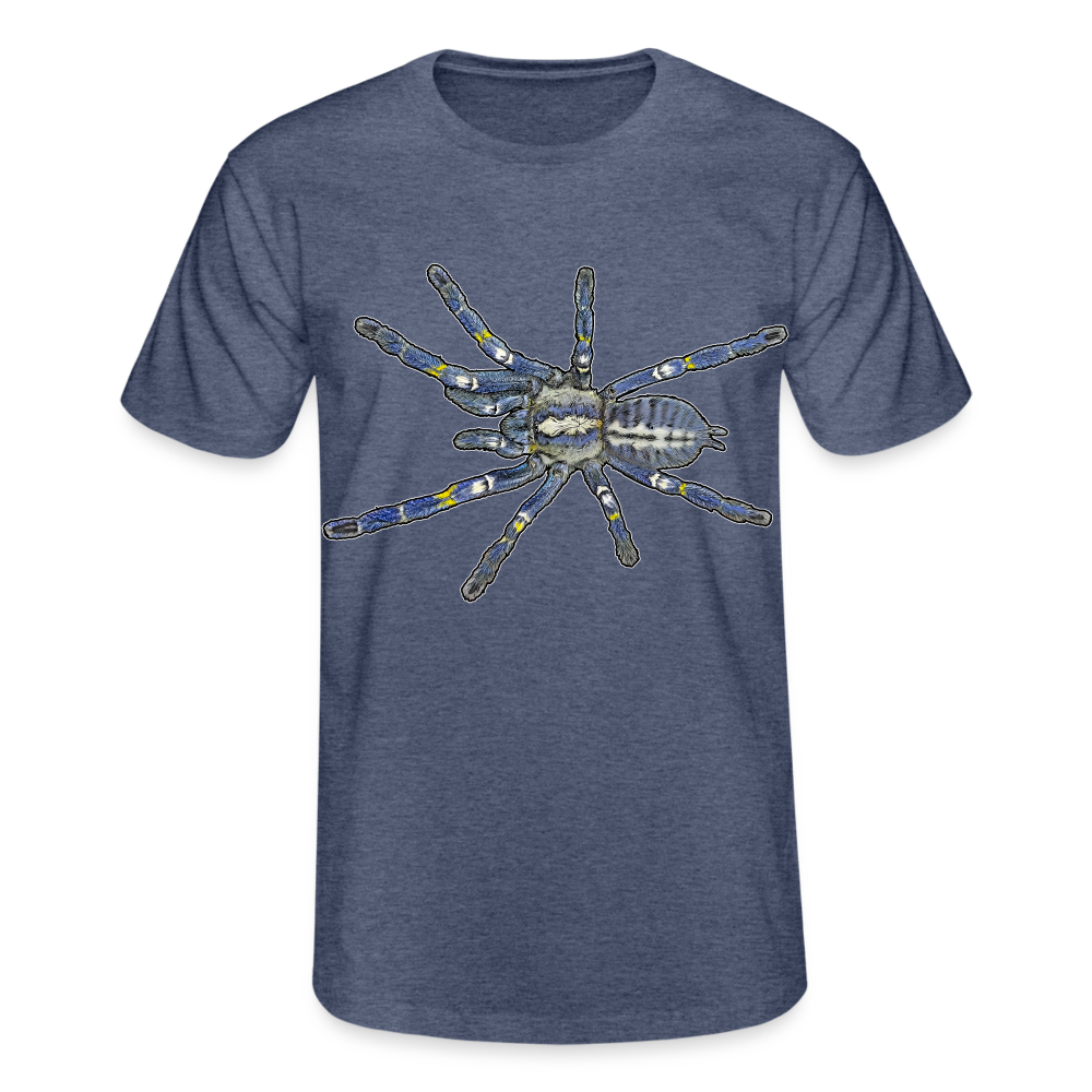 Männer Fruit of the Loom T-Shirt Poecilotheria metallica - Navy meliert