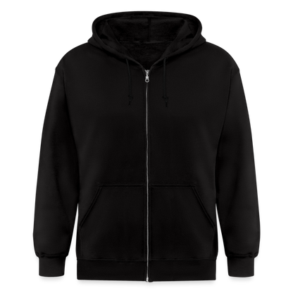 Männer Heavyweight Zip-Hoodie Poecilotheria metallica - Schwarz