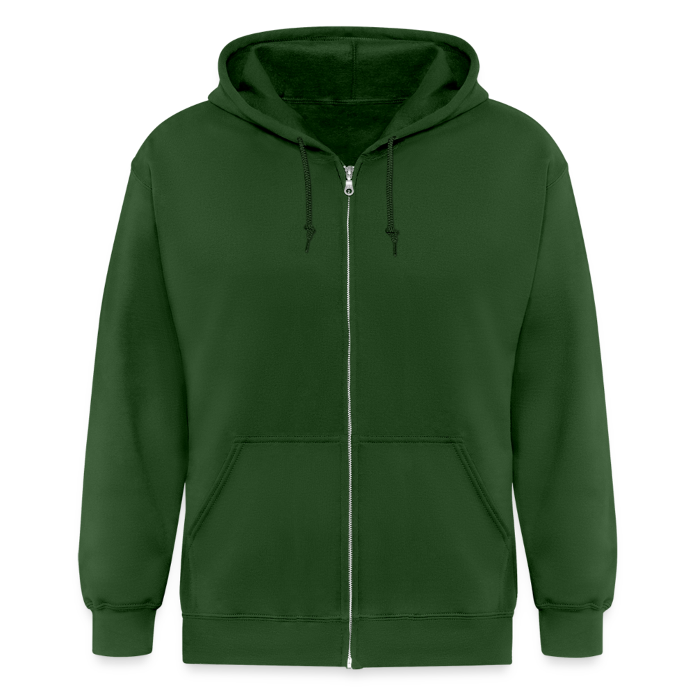 Männer Heavyweight Zip-Hoodie Poecilotheria metallica - Forrest