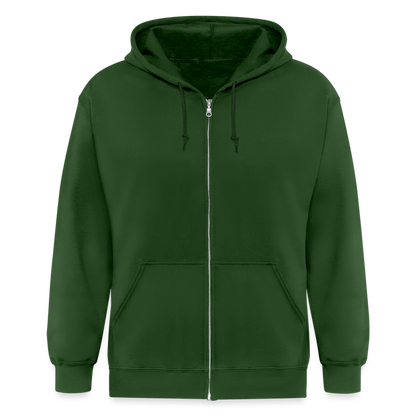Männer Heavyweight Zip-Hoodie Poecilotheria metallica - Forrest