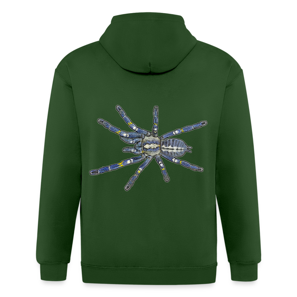 Männer Heavyweight Zip-Hoodie Poecilotheria metallica - Forrest